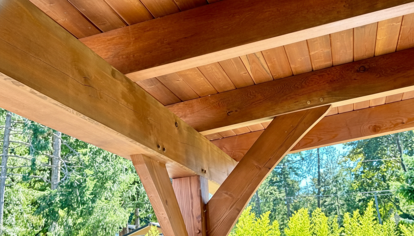 Concrete Pad & Timber Frame Cover