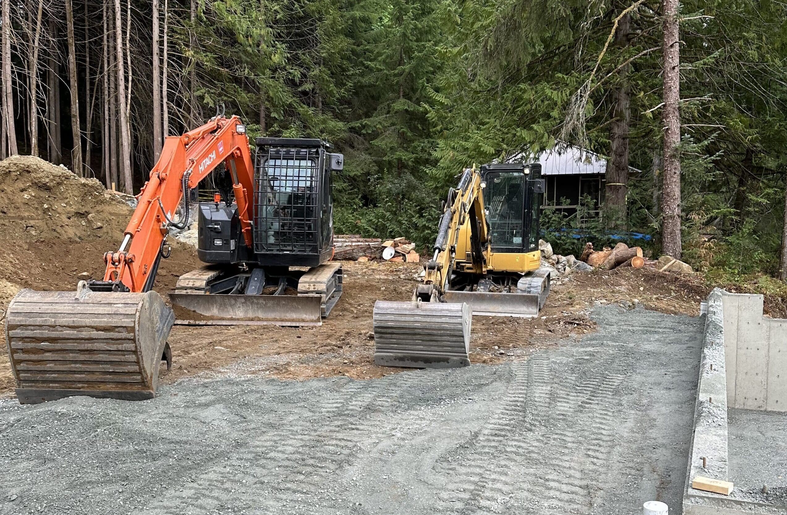 Excavation and land clearing work by Southall Services