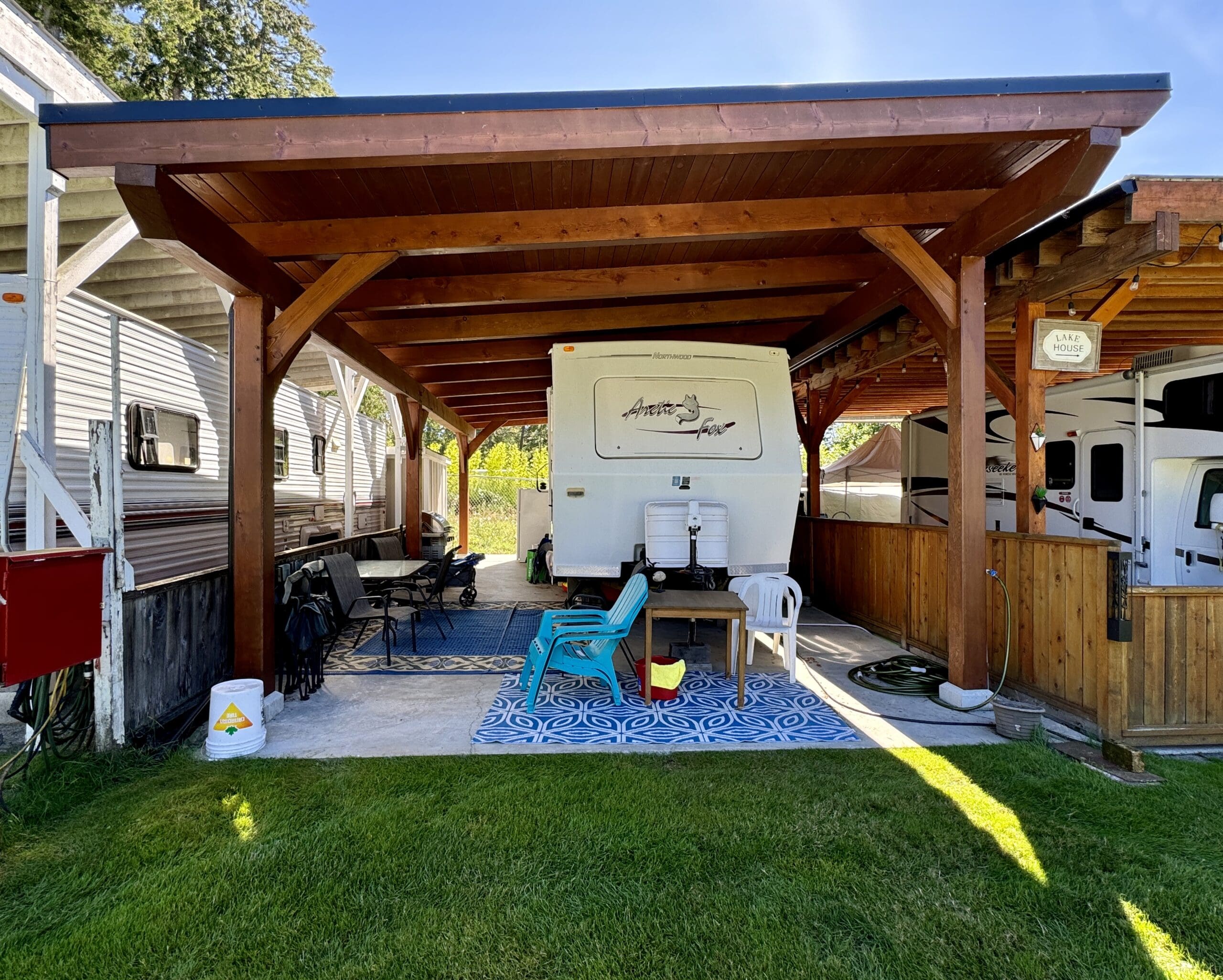 Old concrete slab removal at Recreation Rd project site