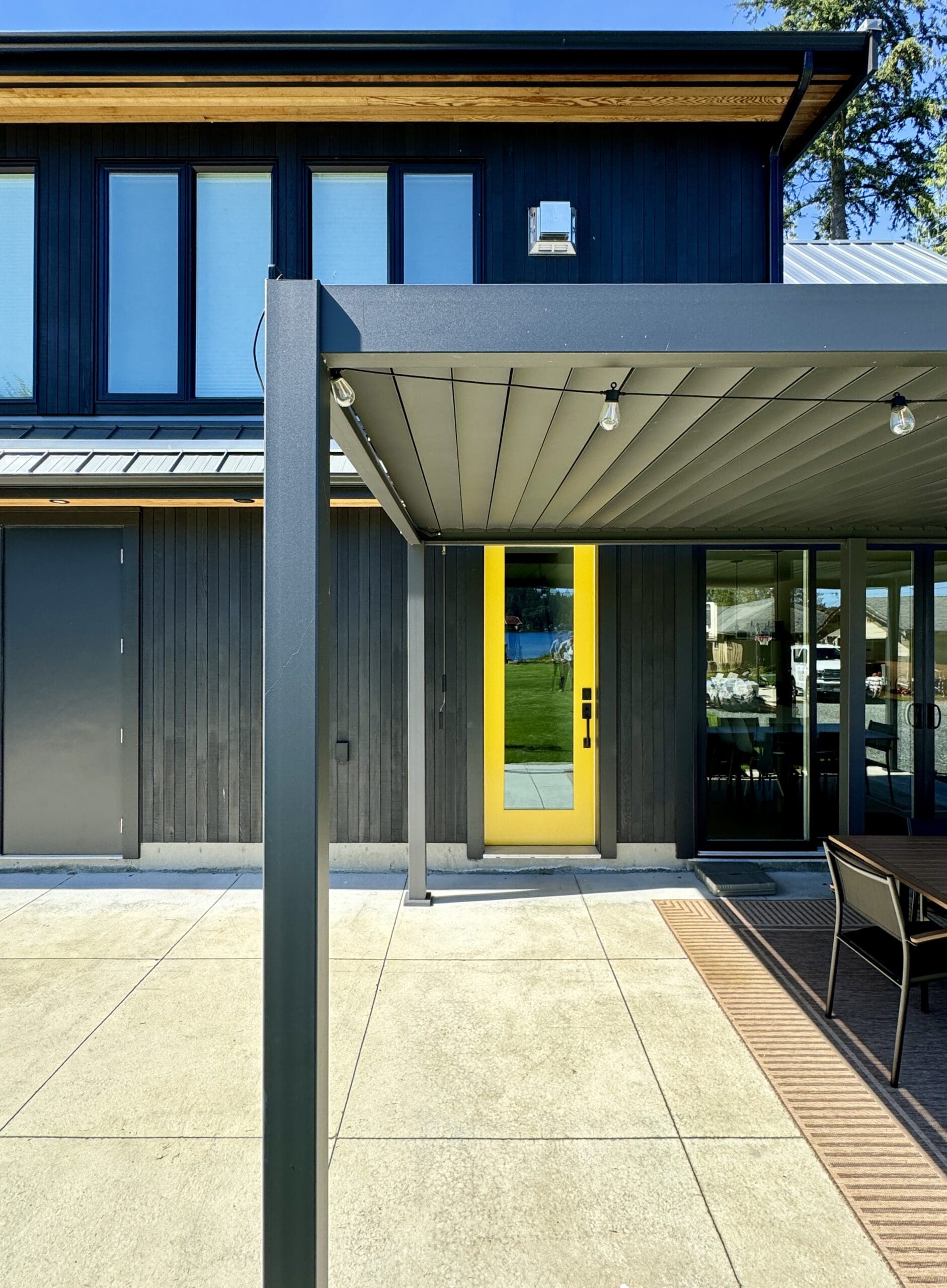 Excavation progress at Stevenson cabin project Shawnigan Lake