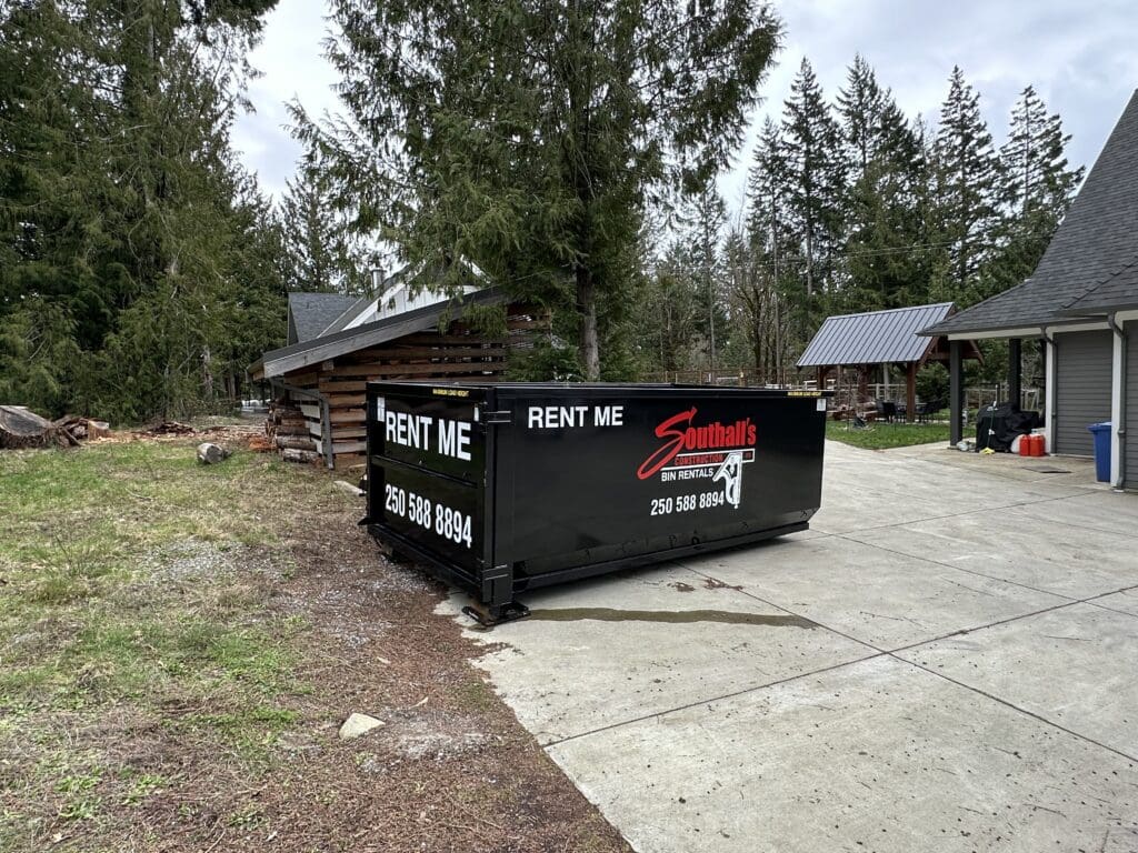 bin rental in the cowichan valley vancoouver island BC