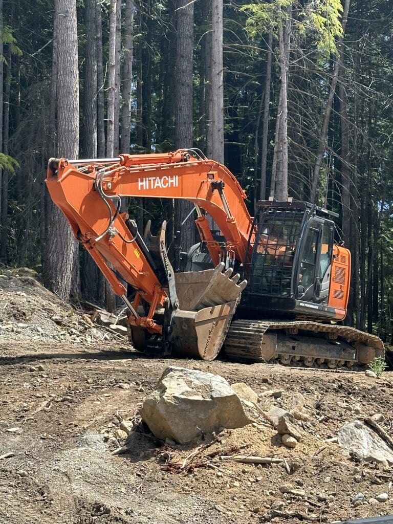 excavation services provided by southall in the cowichan valley area